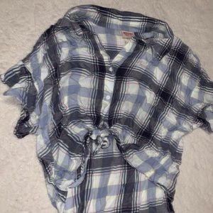 Cropped flannel